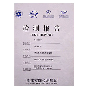 檢測報告